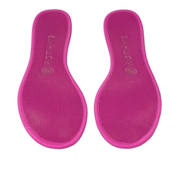 Rothy’s Sz 8.5 Flamingo Pink Slip-On Roundtie Fabric Ballet Slipper Flats - Picture 9 of 9